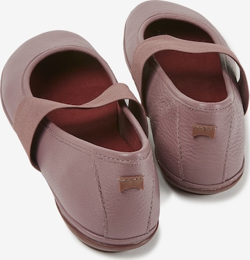 CAMPER Ballet Flats with Strap 'Nina' in Purple