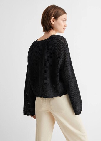 MANGO TEEN Sweater 'Saona' in Black