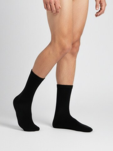 sockenkauf24 Athletic Socks in Black