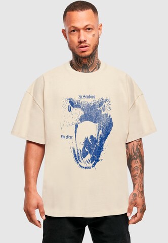 2Y Studios Shirt 'Snake' in Beige: front