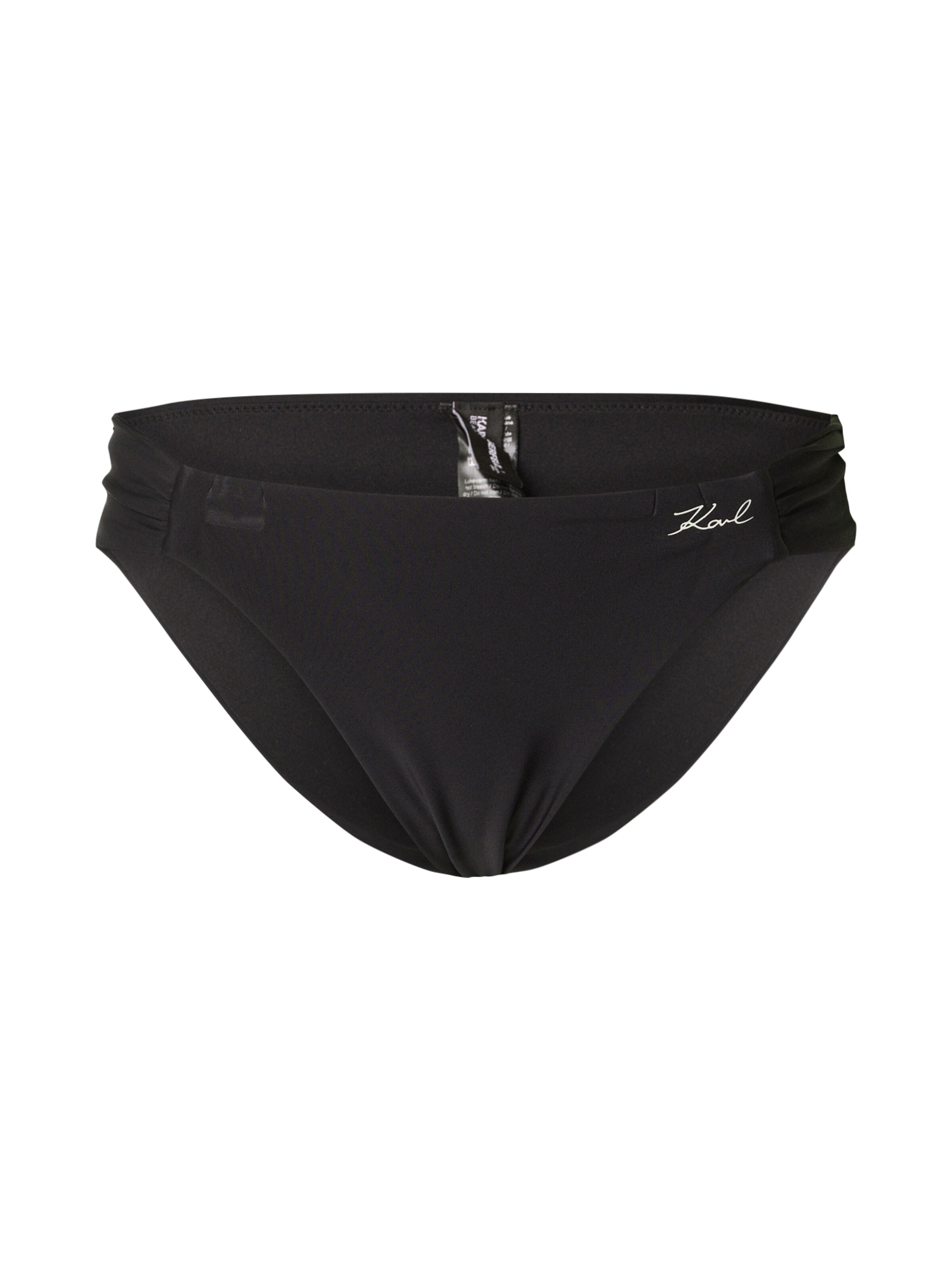 Karl Lagerfeld Bikinitrusse i sort: forside