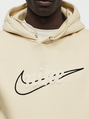 Nike Sportswear Sweatshirt 'CLUB' i beige