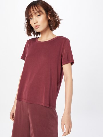 T-shirt Monki en rouge : devant