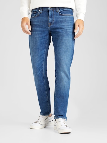 FRAME Slimfit Jeans 'L'HOMME' in Blauw: voorkant