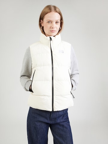 Vestă de la Superdry pe alb: față