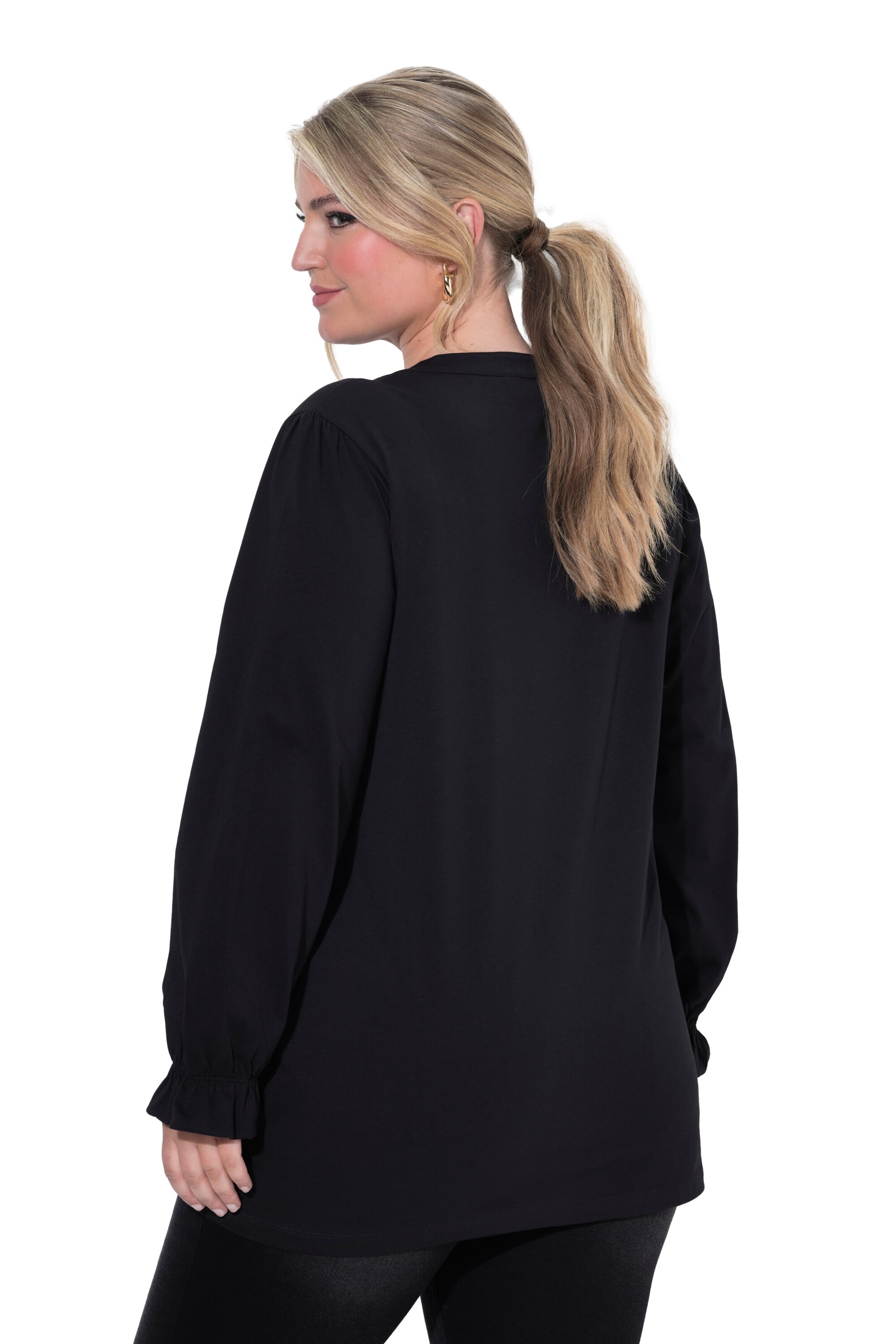 MIAMODA Shirt in Black