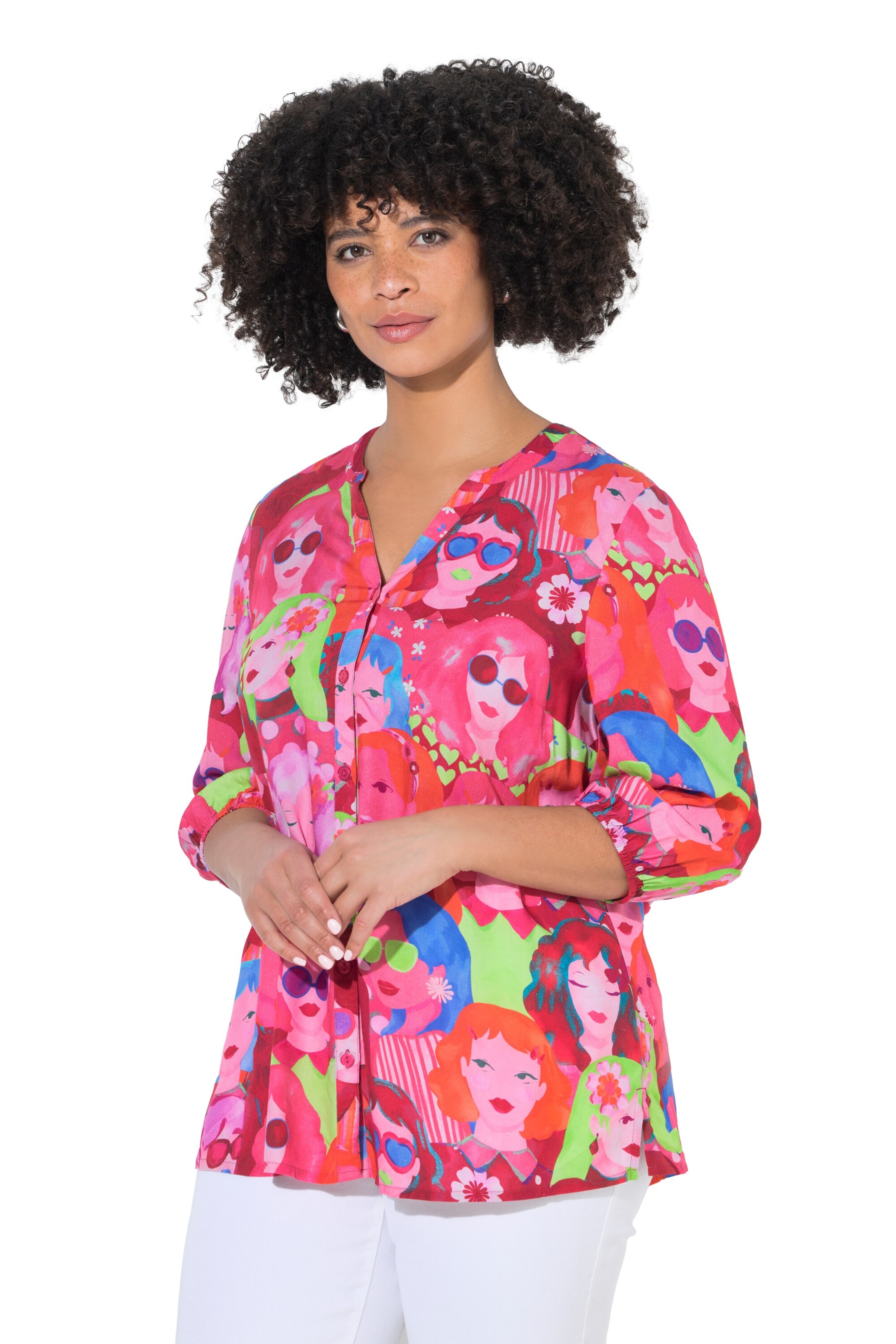 Angel of Style Tunic in Mixed colours: front