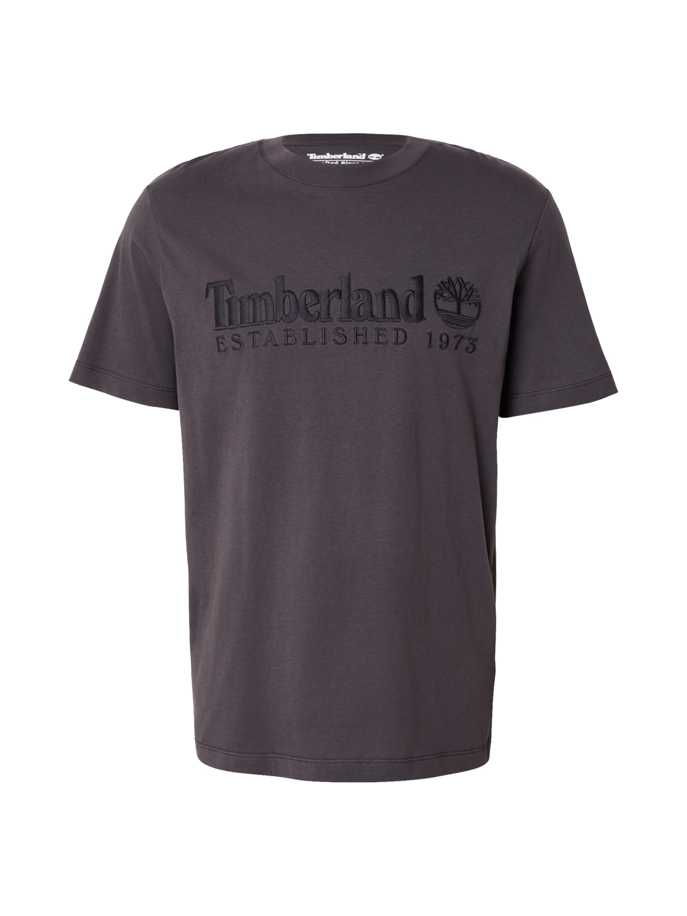 TIMBERLAND Bluser & t-shirts 'ESTABLISHED 1973' i S i sort, Produktvisning