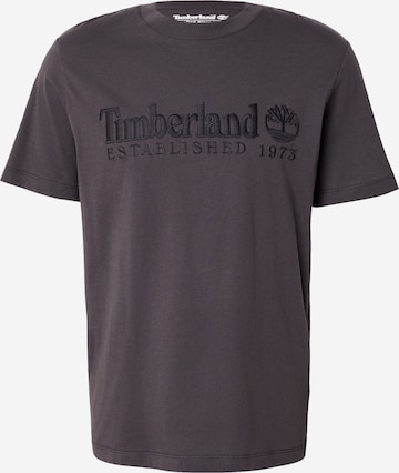 TIMBERLAND Majica 'ESTABLISHED 1973' | črna barva: sprednja stran