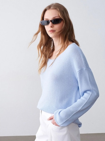 Dilvin Sweater 'Pullover' in Blue