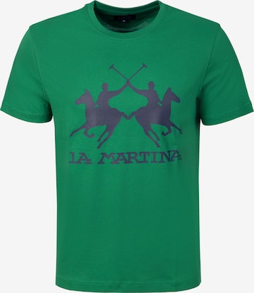La Martina T-Shirt in Grün: Vorderseite