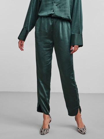 Y.A.S Tapered Trousers 'VIMA' in Green: front