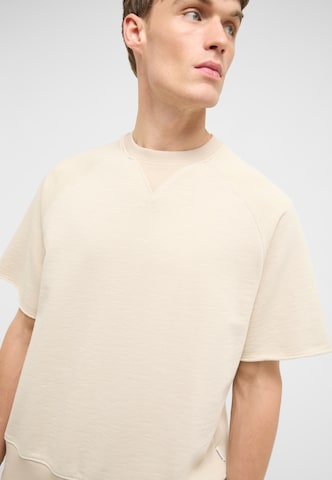 MUSTANG Sweatjacke 'Rogers' in Beige