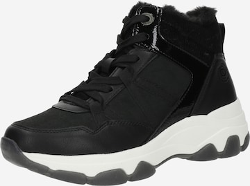 bugatti Ниски ботуши с връзки в черно: отпред