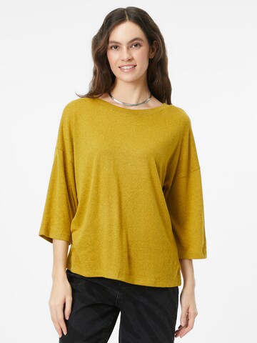 Pull-over 'OLIVIA' VERO MODA en jaune : devant