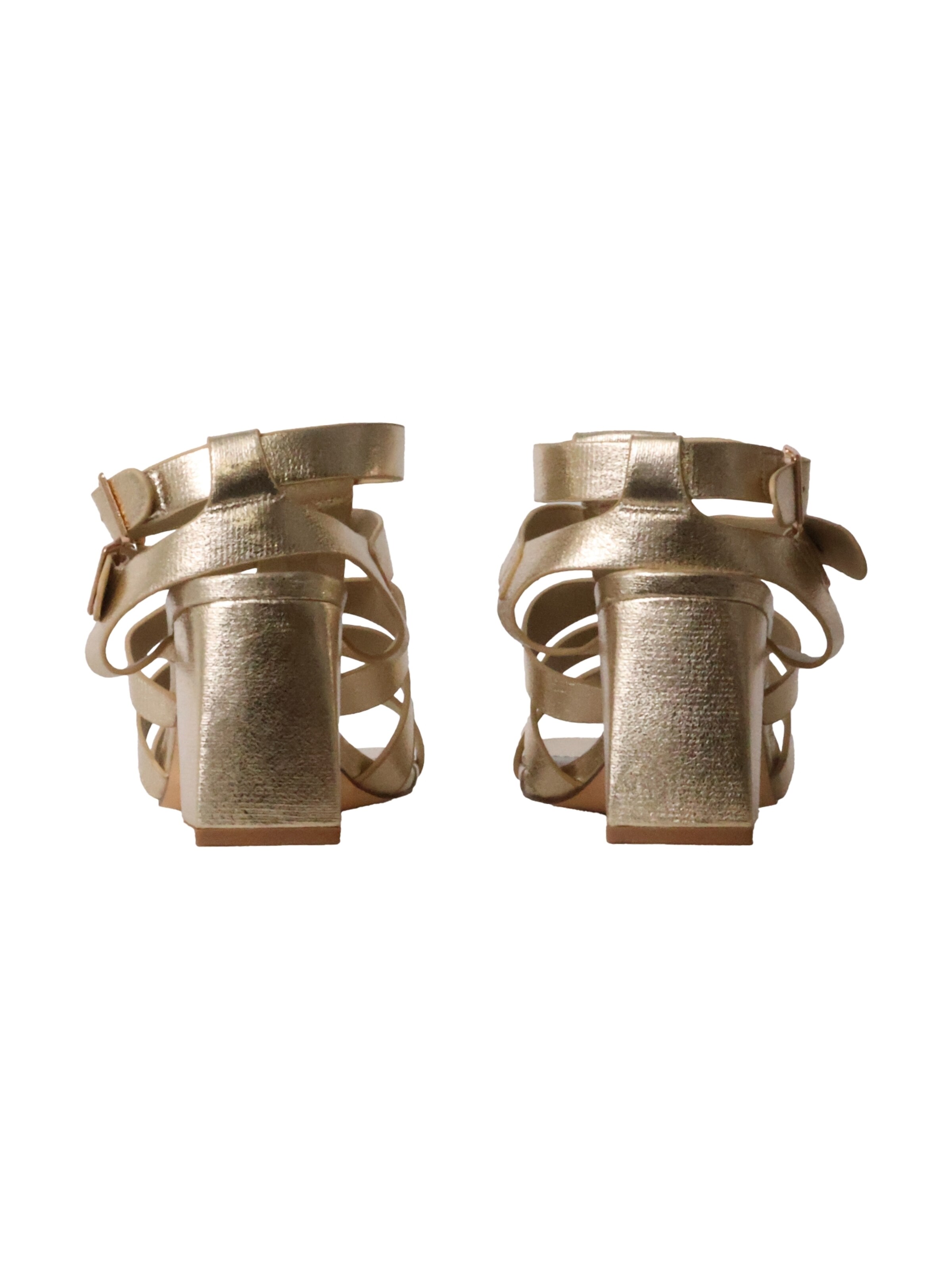 Super Mode Sandal 'Bellucci-Sandalen mit Absatz' in Gold