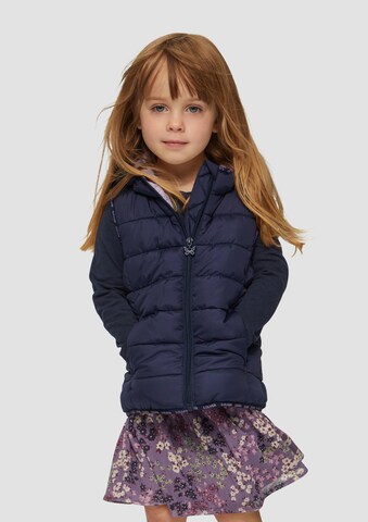 s.Oliver Vest in Blue: front