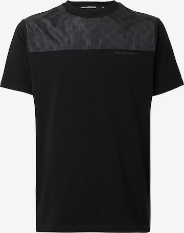 Karl Lagerfeld Koszulka w kolorze czarny: przód