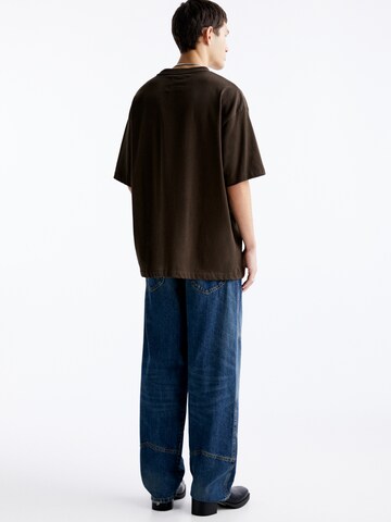 Pull&Bear Shirt in Brown