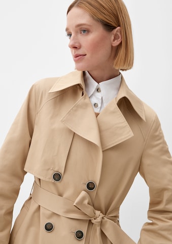 s.Oliver BLACK LABEL Between-seasons coat in Beige