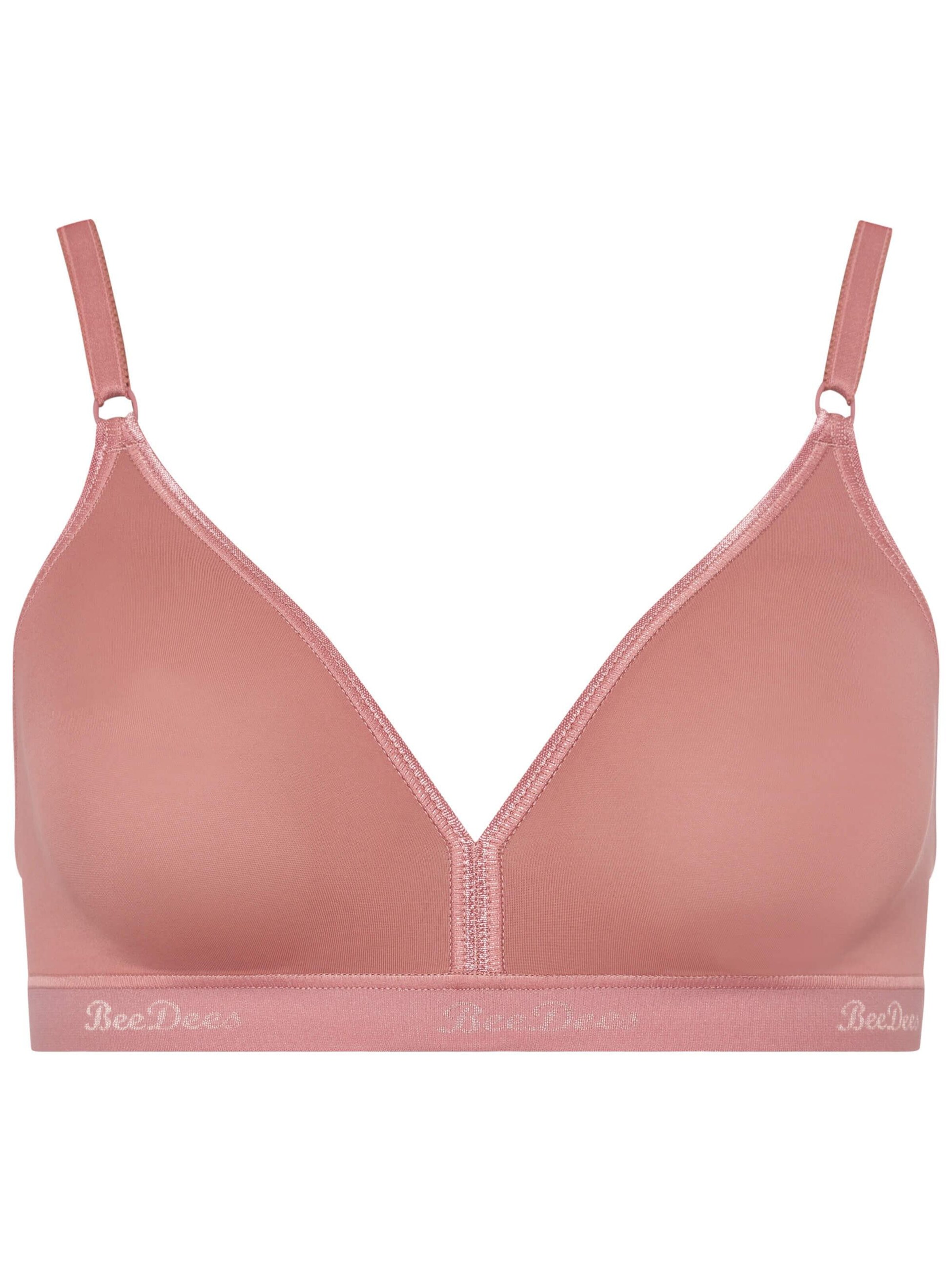 BeeDees Bra 'Soft-BH Microfun N' in Red: front