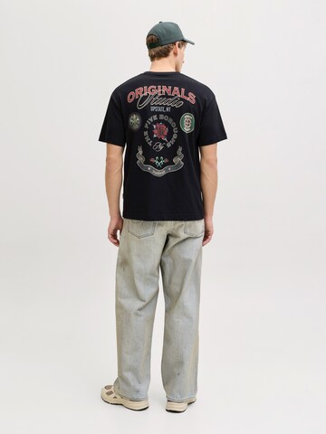 JACK & JONES - Camiseta 'JORUpstate' en negro