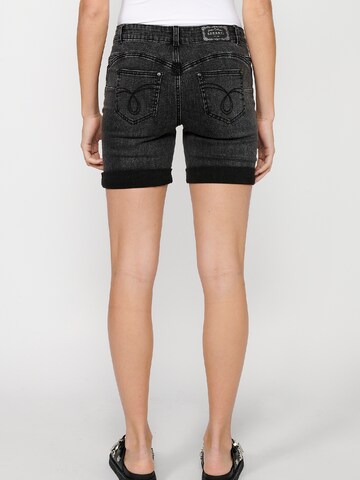 KOROSHI Regular Shorts in Schwarz