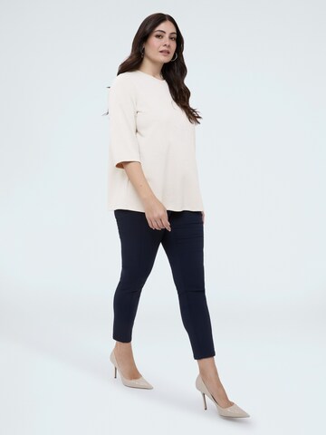 Pull-over Fiorella Rubino en blanc
