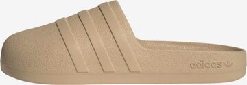 ADIDAS ORIGINALS Muiltjes 'Adifom Adilette' in Beige: voorkant