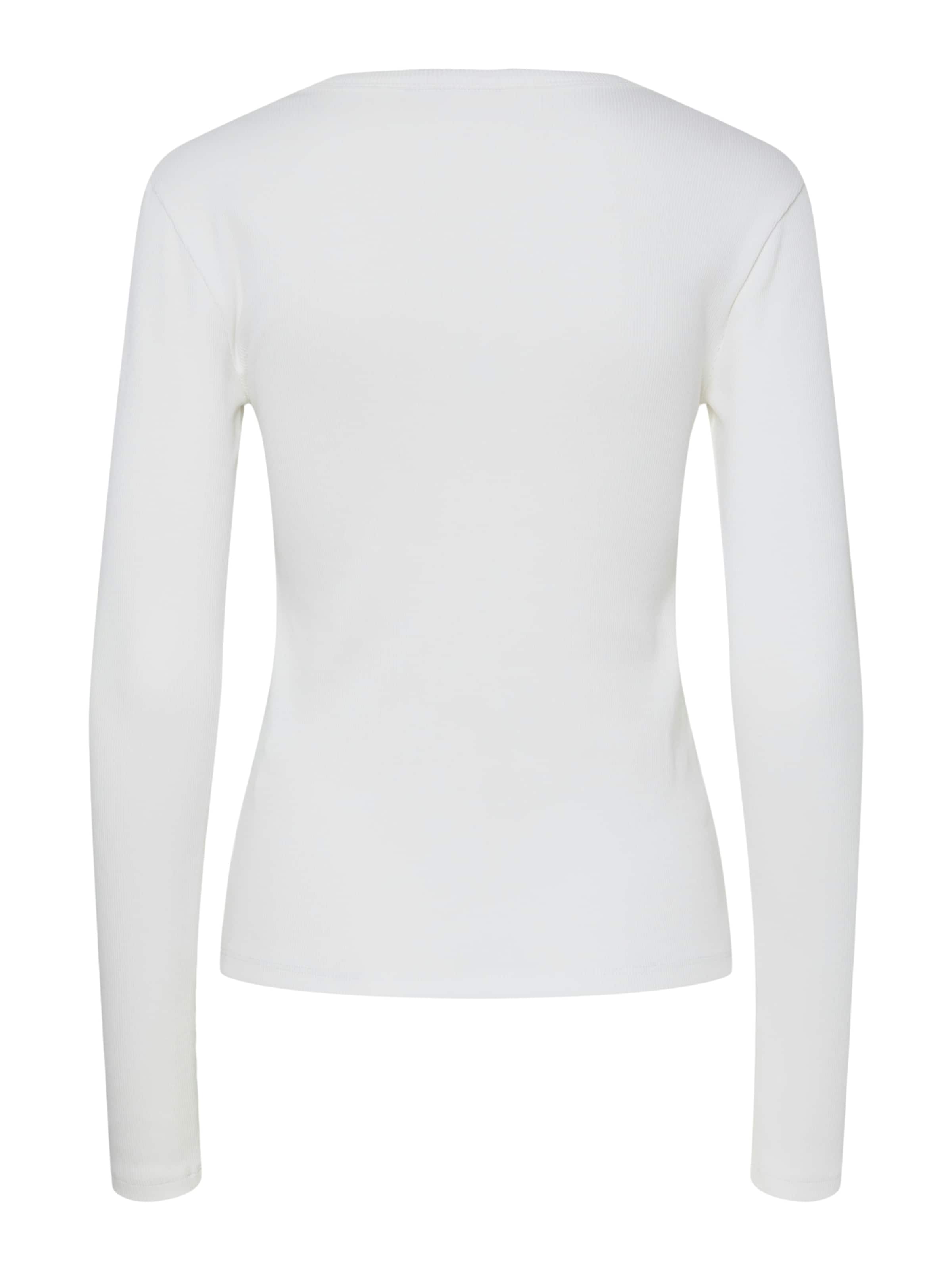 T-shirt 'PCMAY' PIECES en blanc : derrière