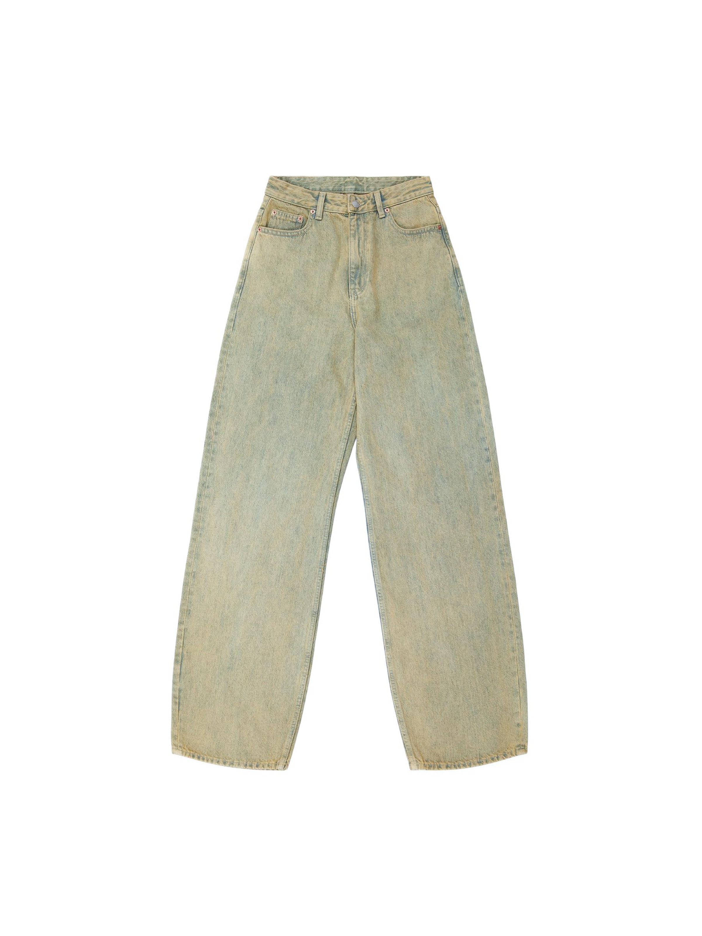 Dr. Denim Loosefit Jeans 'Donna Relaxed - Jeans'‌‌ in Gelb