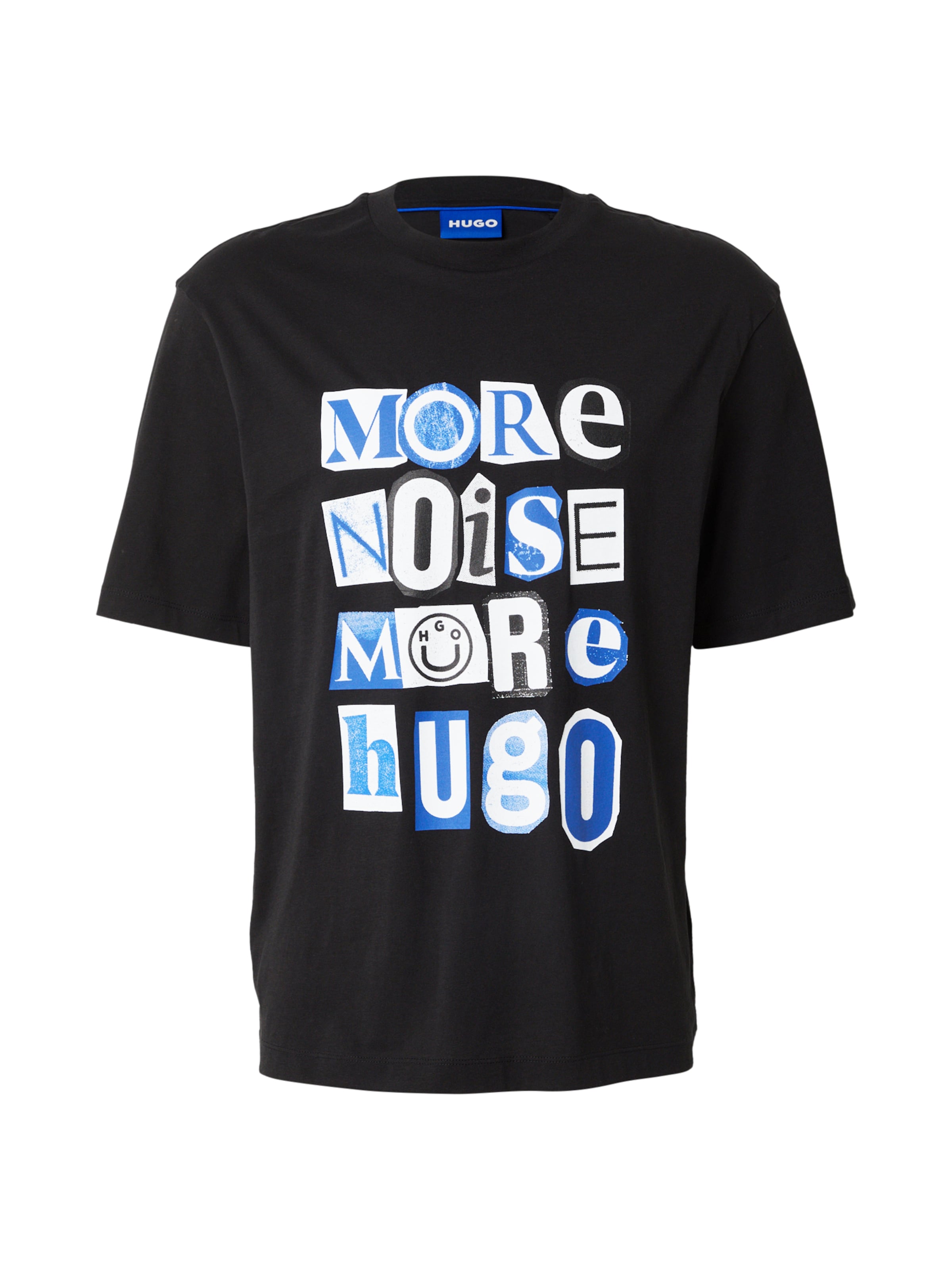 HUGO Shirt 'Notix' in Blue / Black / White, Item view