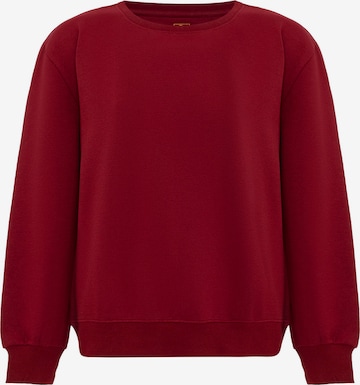 Pull-over Jacey Quinn en rouge : devant