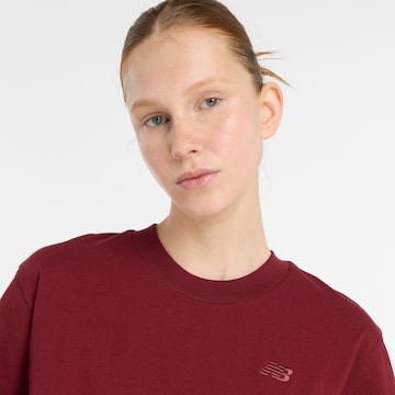 T-shirt fonctionnel 'Athletics' new balance en rouge