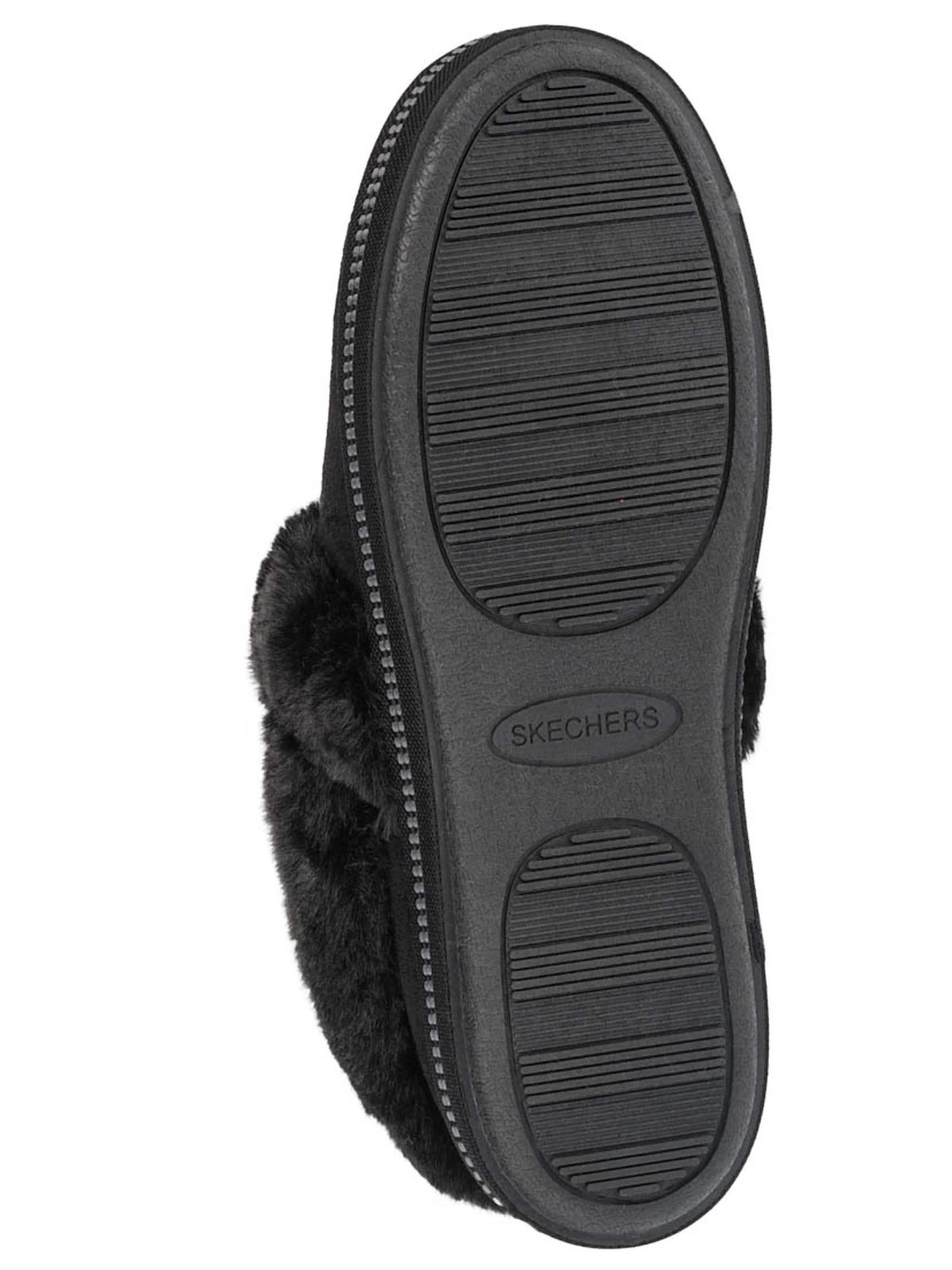 SKECHERS Hausschuh 'Cozy Campfire-Team Toasty'‌‌‌‌‌‌ in Schwarz