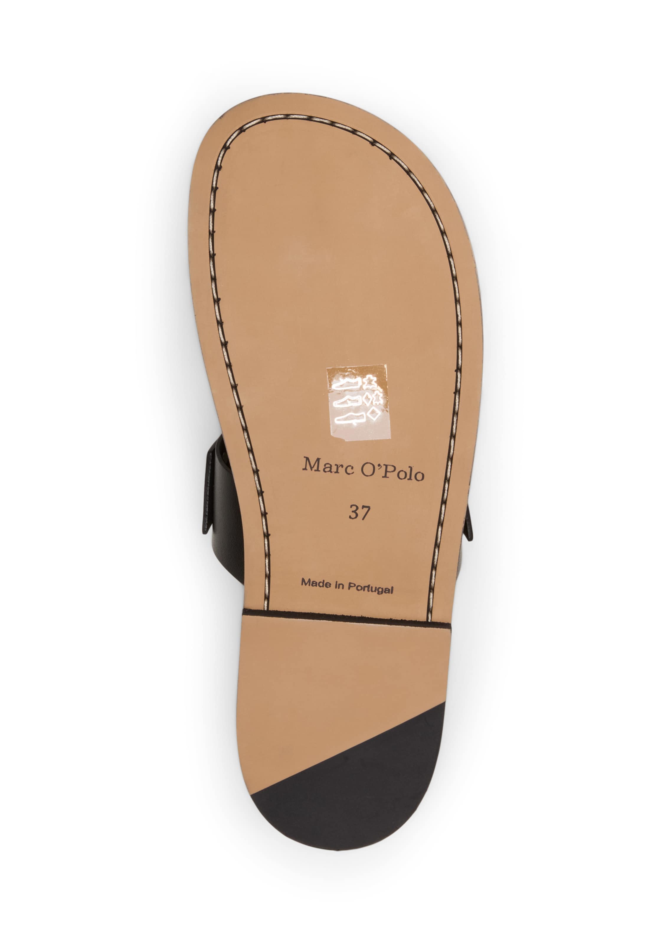 Marc O'Polo Teenslipper 'Stina' in Zwart