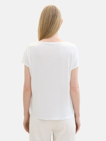 T-shirt TOM TAILOR en blanc