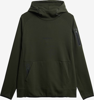 Sweat-shirt Superdry en vert : devant