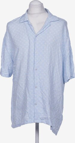 Pegador Button Up Shirt in L in Blue: front
