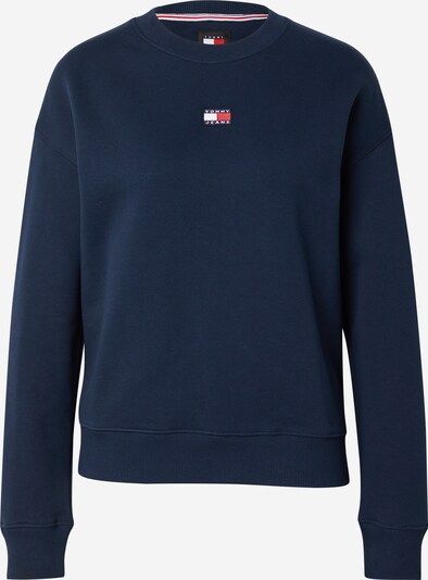 Tommy Jeans Sweat-shirt en bleu marine / rouge / blanc, Vue avec produit