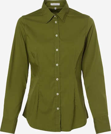 Marie Lund Blouse ' ' in Green: front