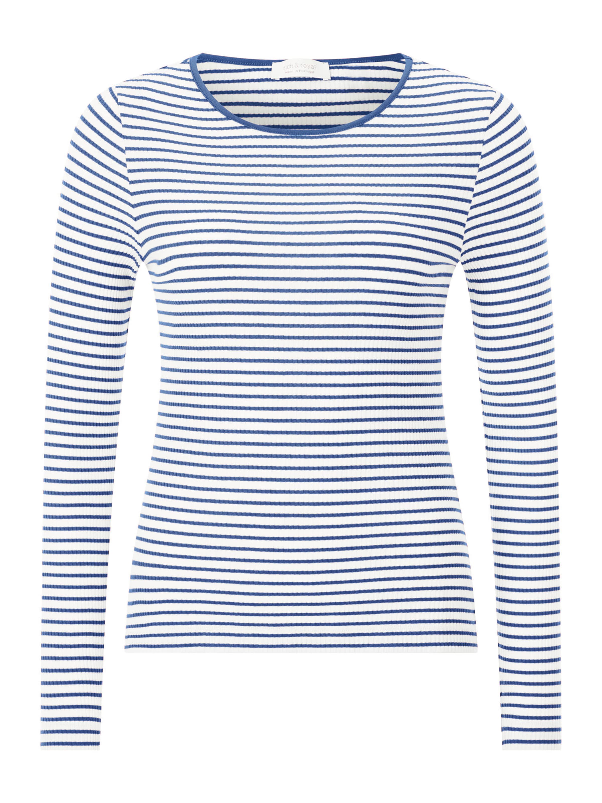 Maglietta di Rich & Royal in blu: frontale