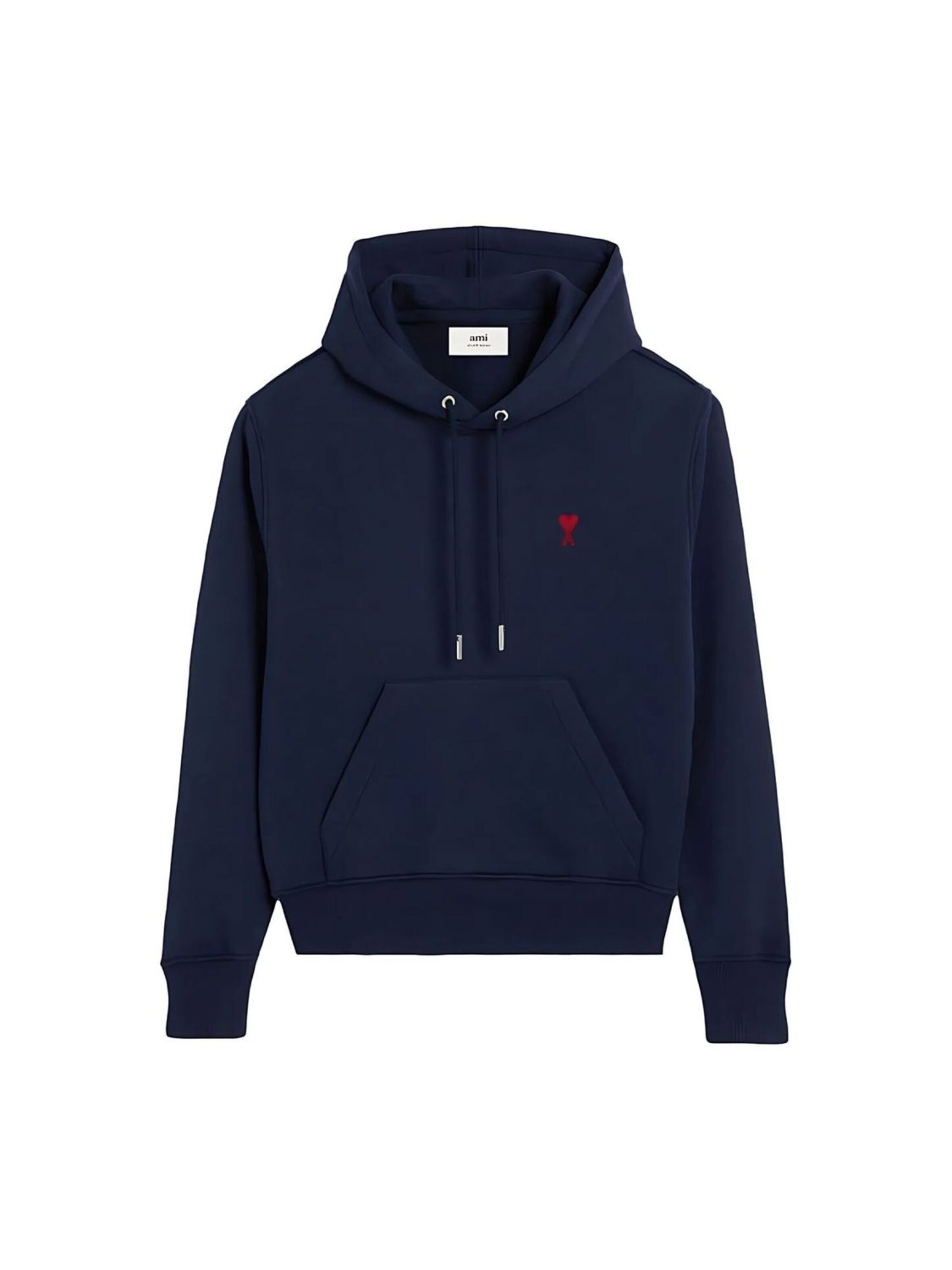 Ami - Sudadera 'Ami Sweatshirt Herren dunkelblau mit Kapuze' en azul