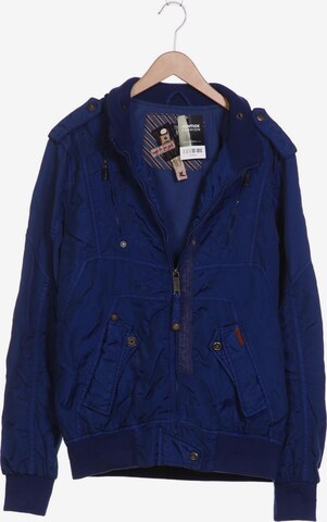 khujo Jacket & Coat in XL in Blue: front
