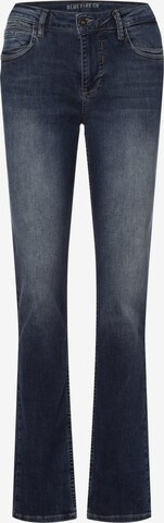 Blue Fire Jeans in Blauw: voorkant