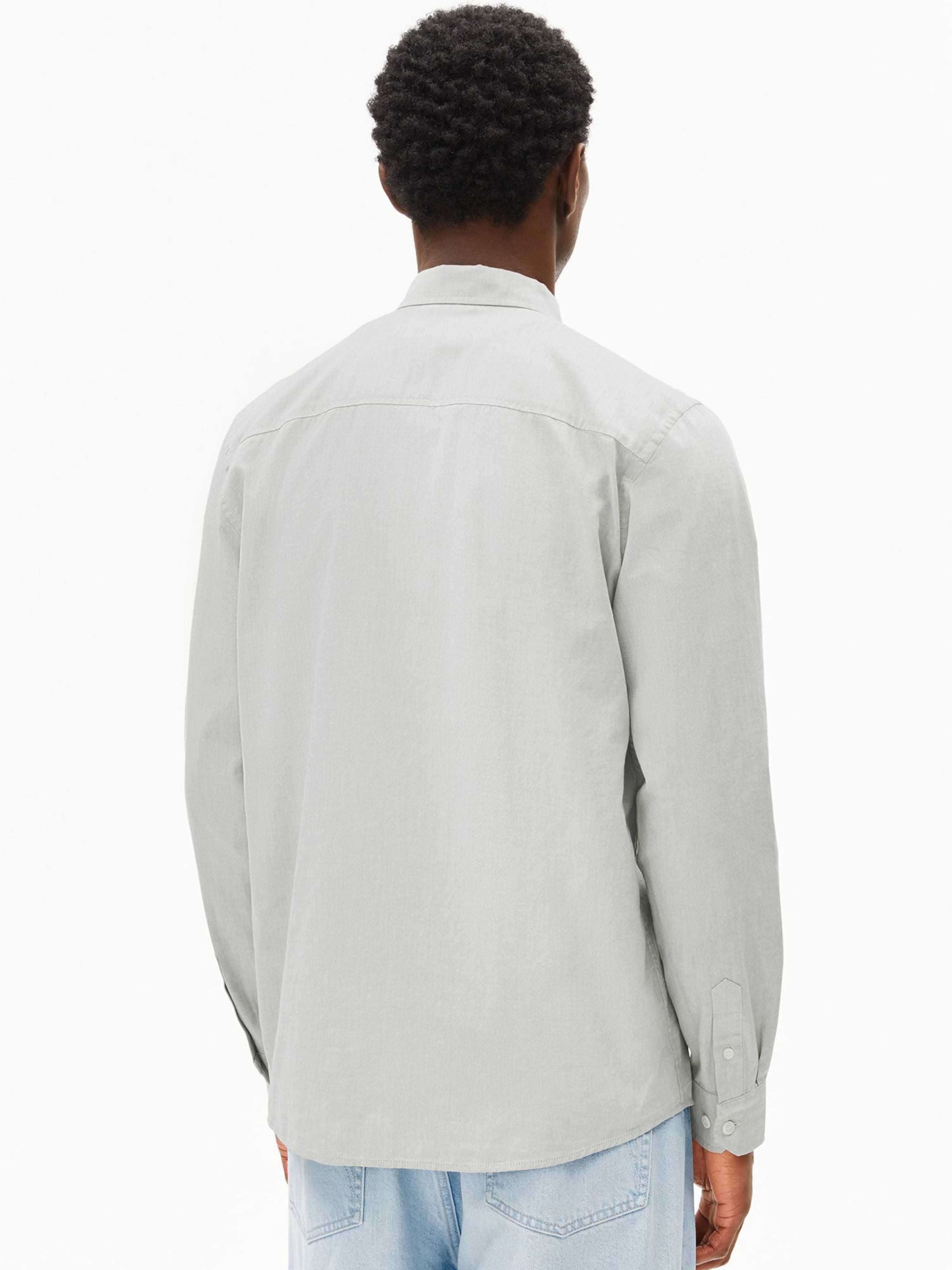 ARMEDANGELS Regular fit Overhemd in Groen: voorkant