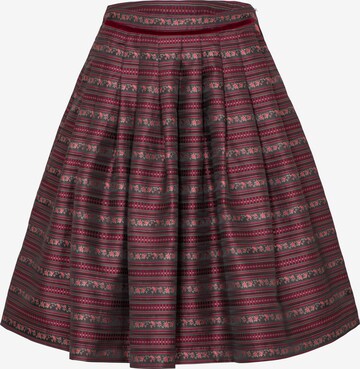 SPIETH & WENSKY Traditional Skirt in Red: front