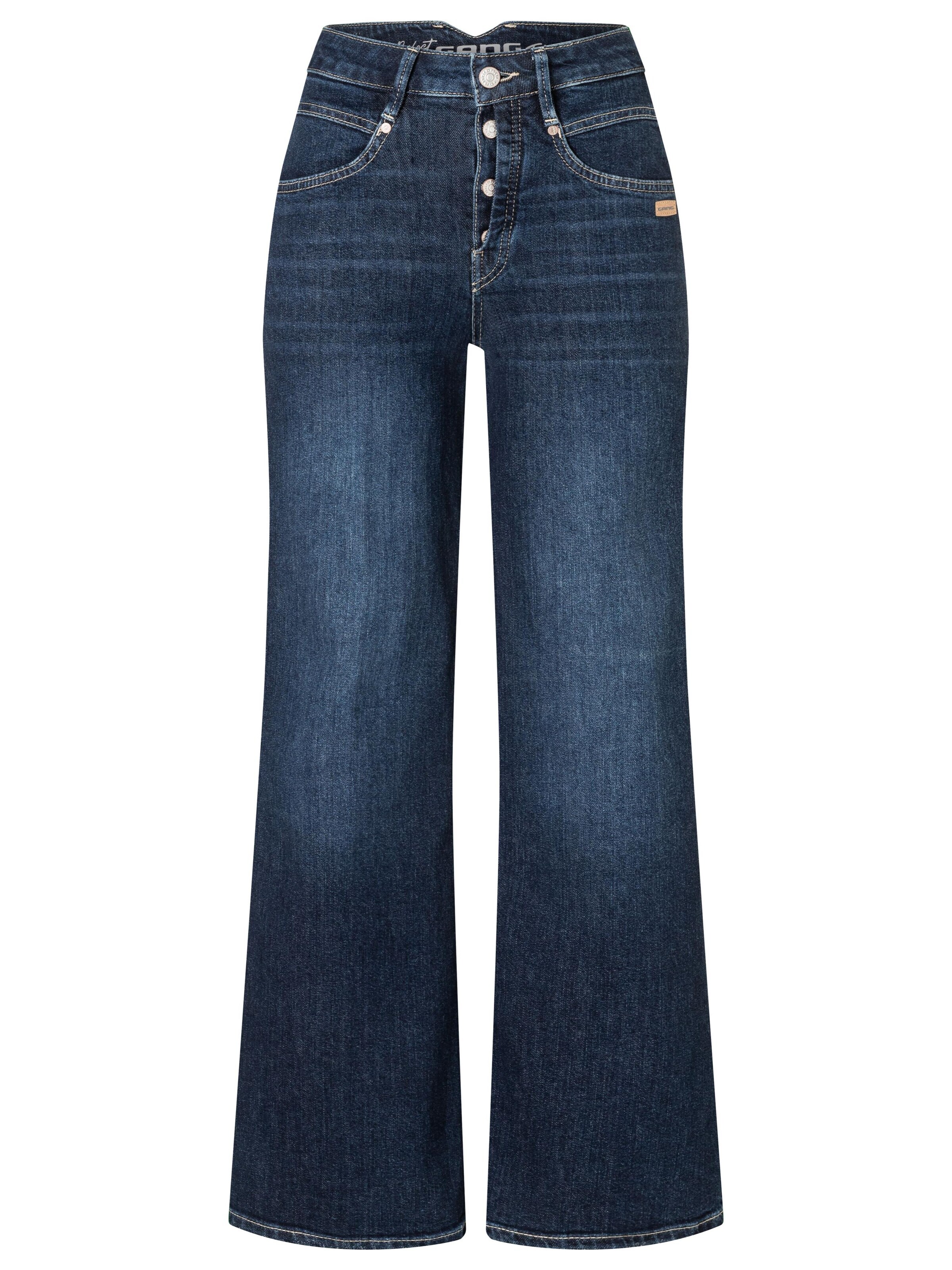 Gang Loosefit Jeans '94MEDINA WIDE ' in Blauw: voorkant