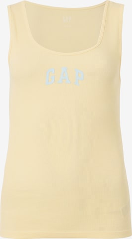 GAP Top – žlutá: přední strana