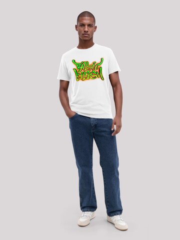 F4NT4STIC Shirt 'Billie Eilish Logo' in White